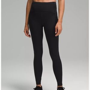 Black Lululemon Swift Speed High-Rise Tight 25" Leggings